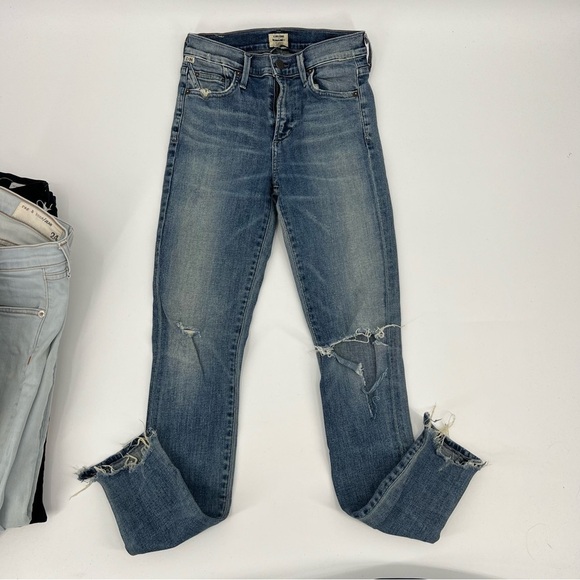 **FLAWED** Designer Denim Skinny Jeans Box All Size 24 COH Frame Rag & Bone Etc - Picture 6 of 16